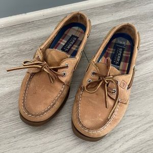 Sperry Top sider women’s Leather boat shoes 7W